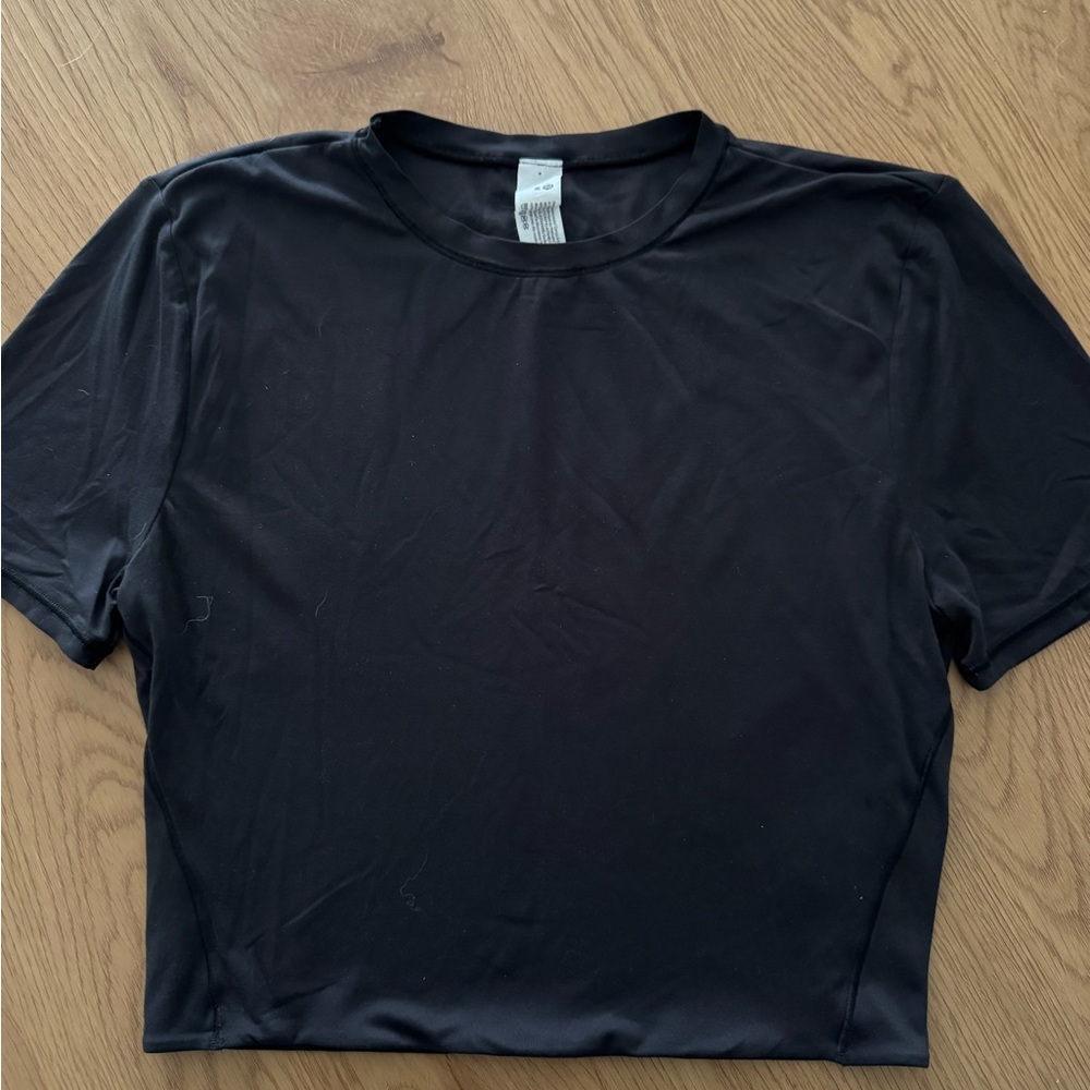 lululemon athletica Black Short Sleeve Tee
